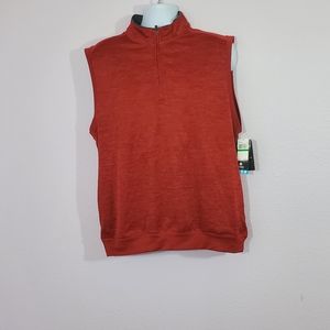 PGA Tour Golf Men's 1/4 zip Vest size L